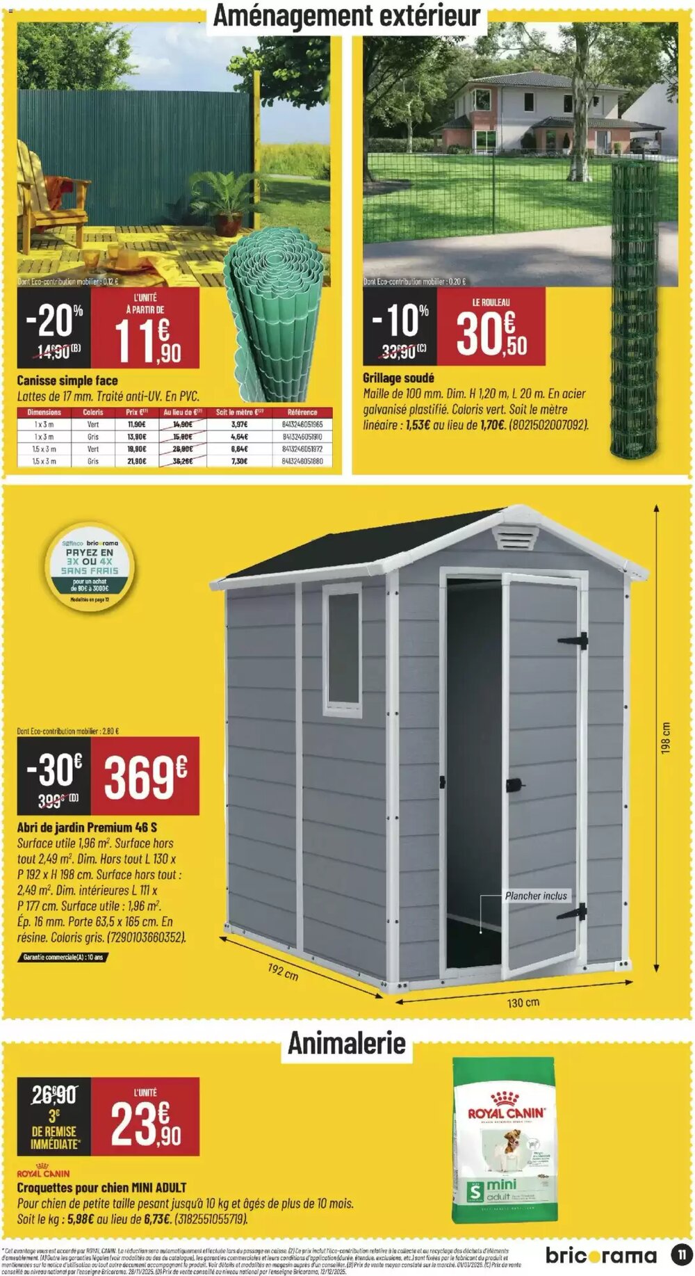 Prospectus promotionnel Bricorama valable à partir du 04/02/2026 - Page 11.