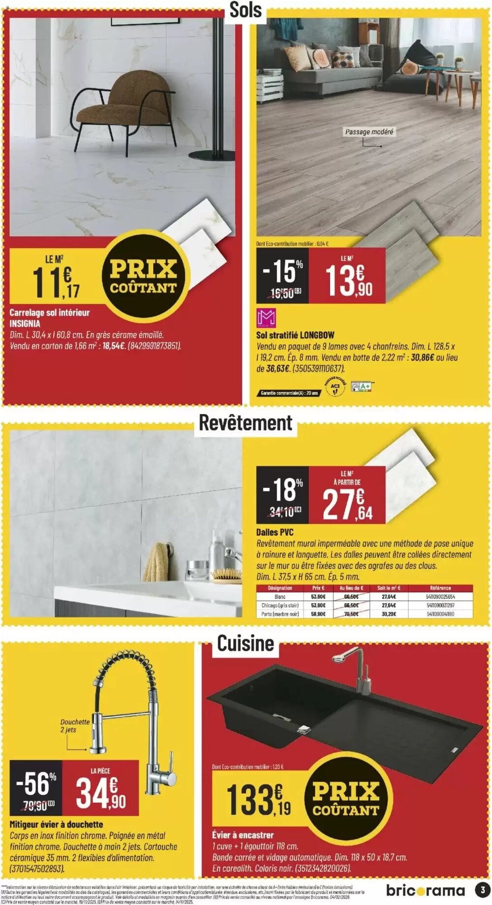 Prospectus promotionnel Bricorama valable à partir du 04/02/2026 - Page 3.