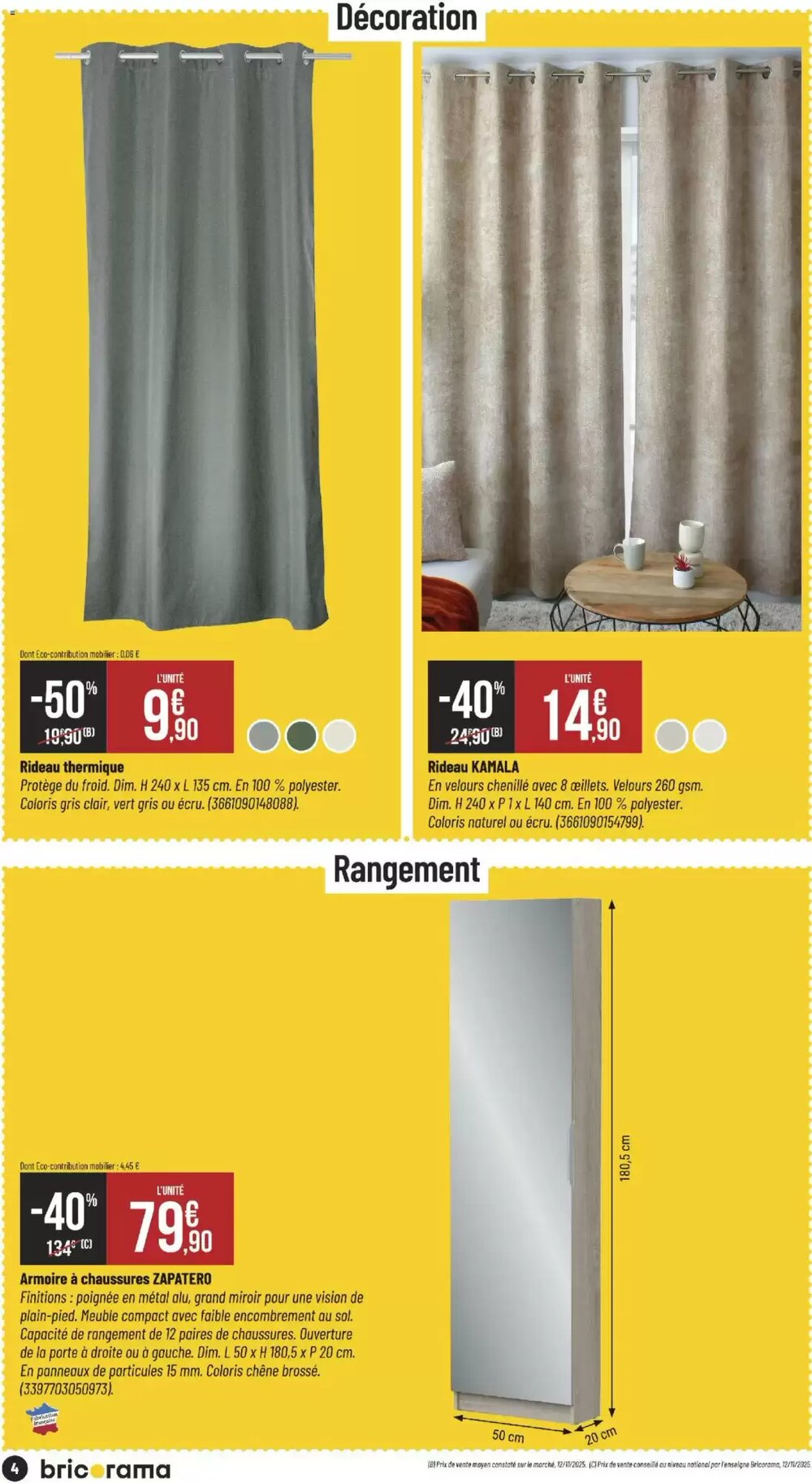 Prospectus promotionnel Bricorama valable à partir du 04/02/2026 - Page 4.