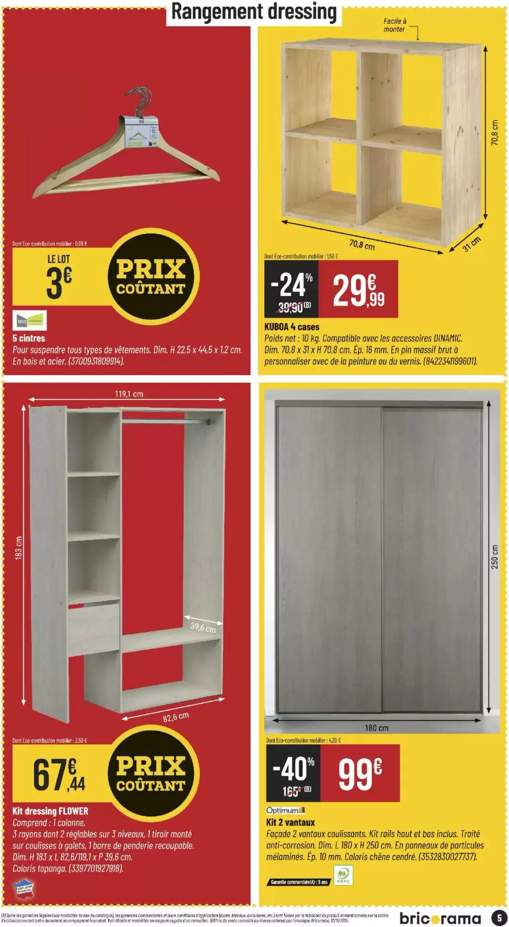 Prospectus promotionnel Bricorama valable à partir du 04/02/2026 - Page 5.
