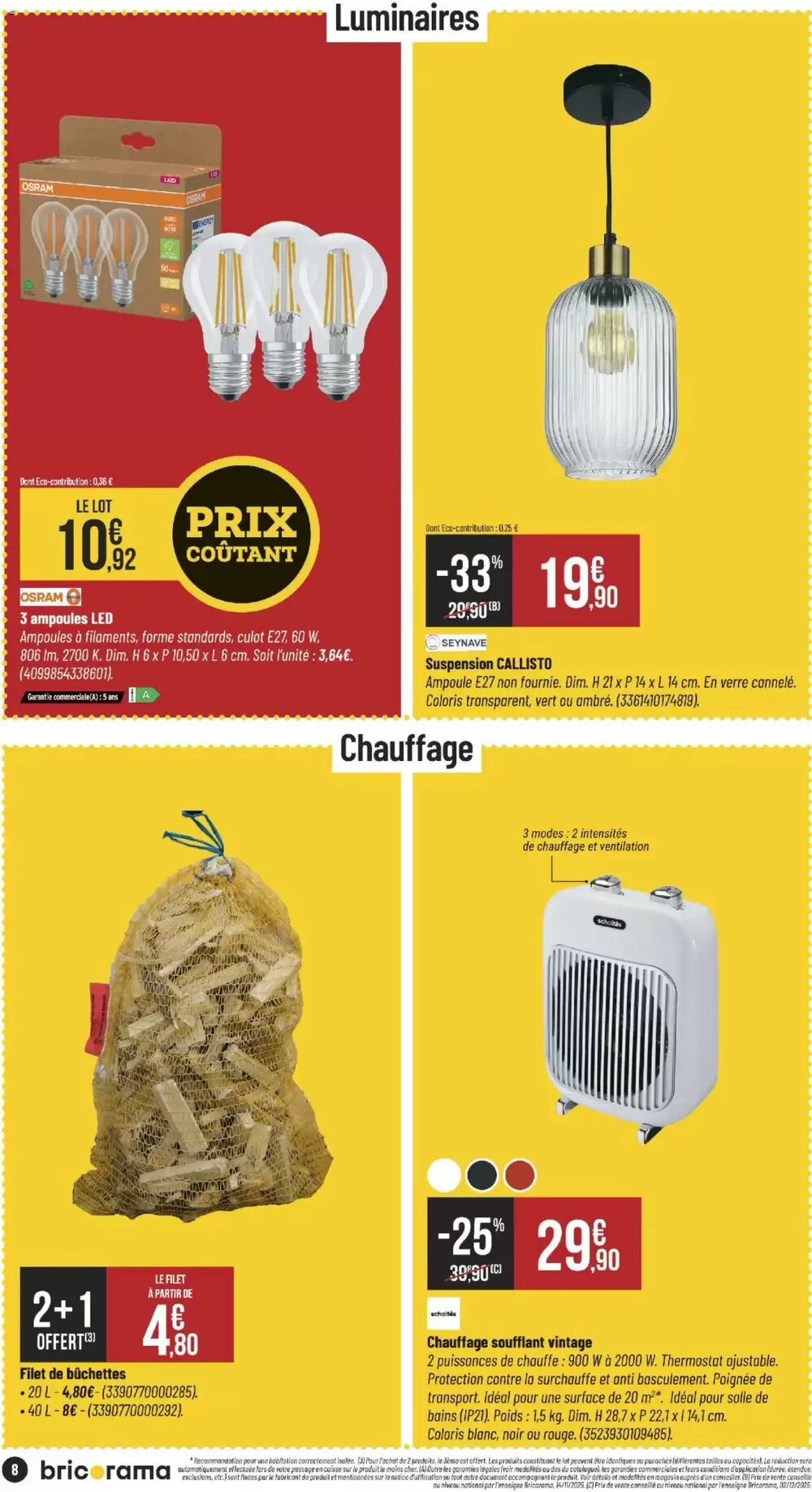 Prospectus promotionnel Bricorama valable à partir du 04/02/2026 - Page 8.