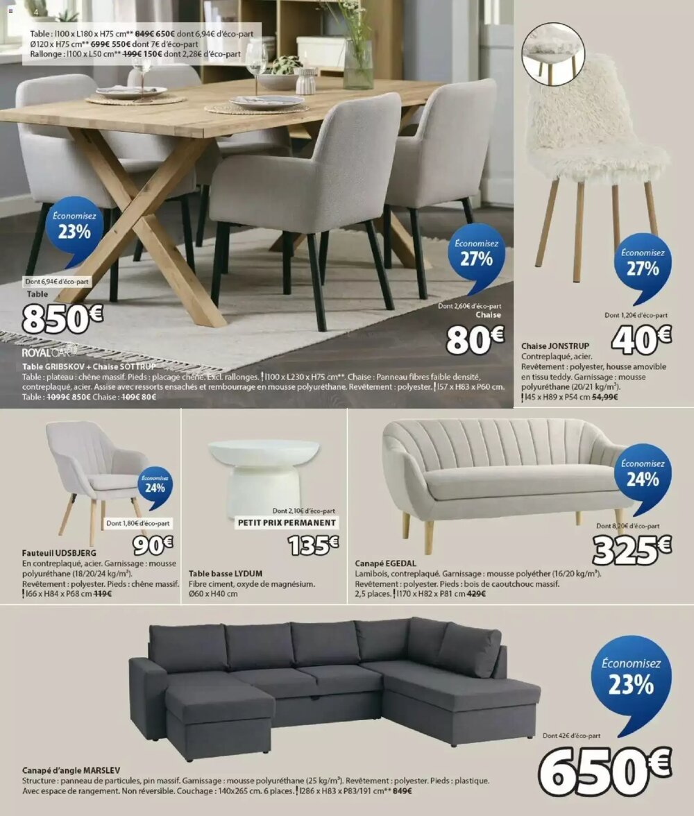 Prospectus promotionnel JYSK valable à partir du 04/02/2026 - Page 4.