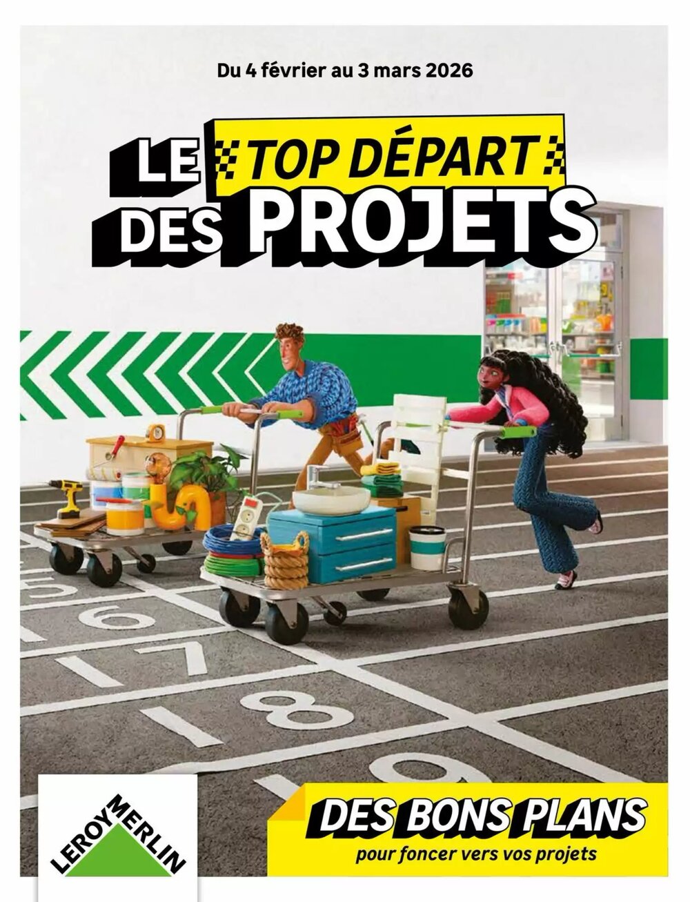 Prospectus promotionnel Leroy Merlin valable à partir du 04/02/2026 - Page 1.
