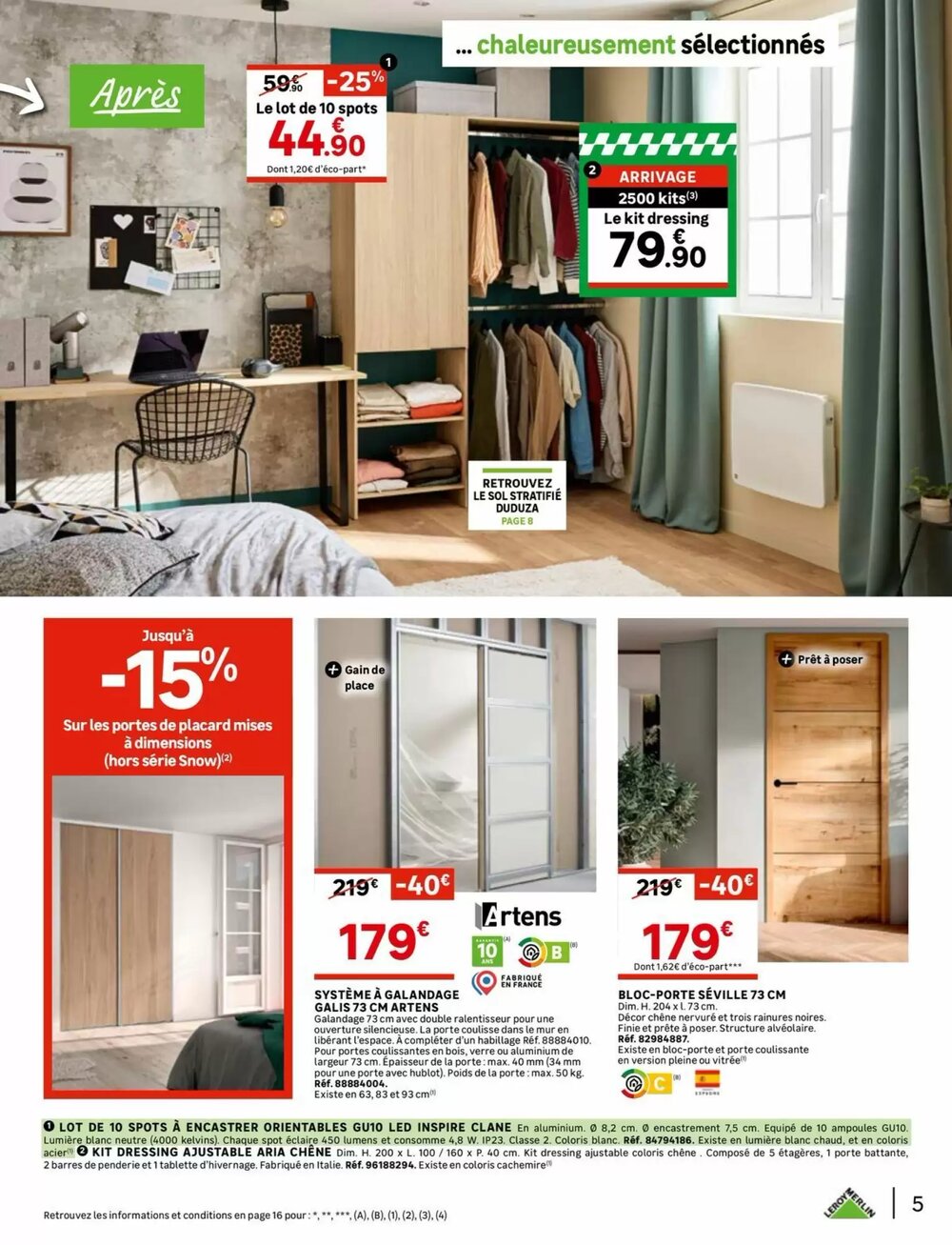 Prospectus promotionnel Leroy Merlin valable à partir du 04/02/2026 - Page 5.