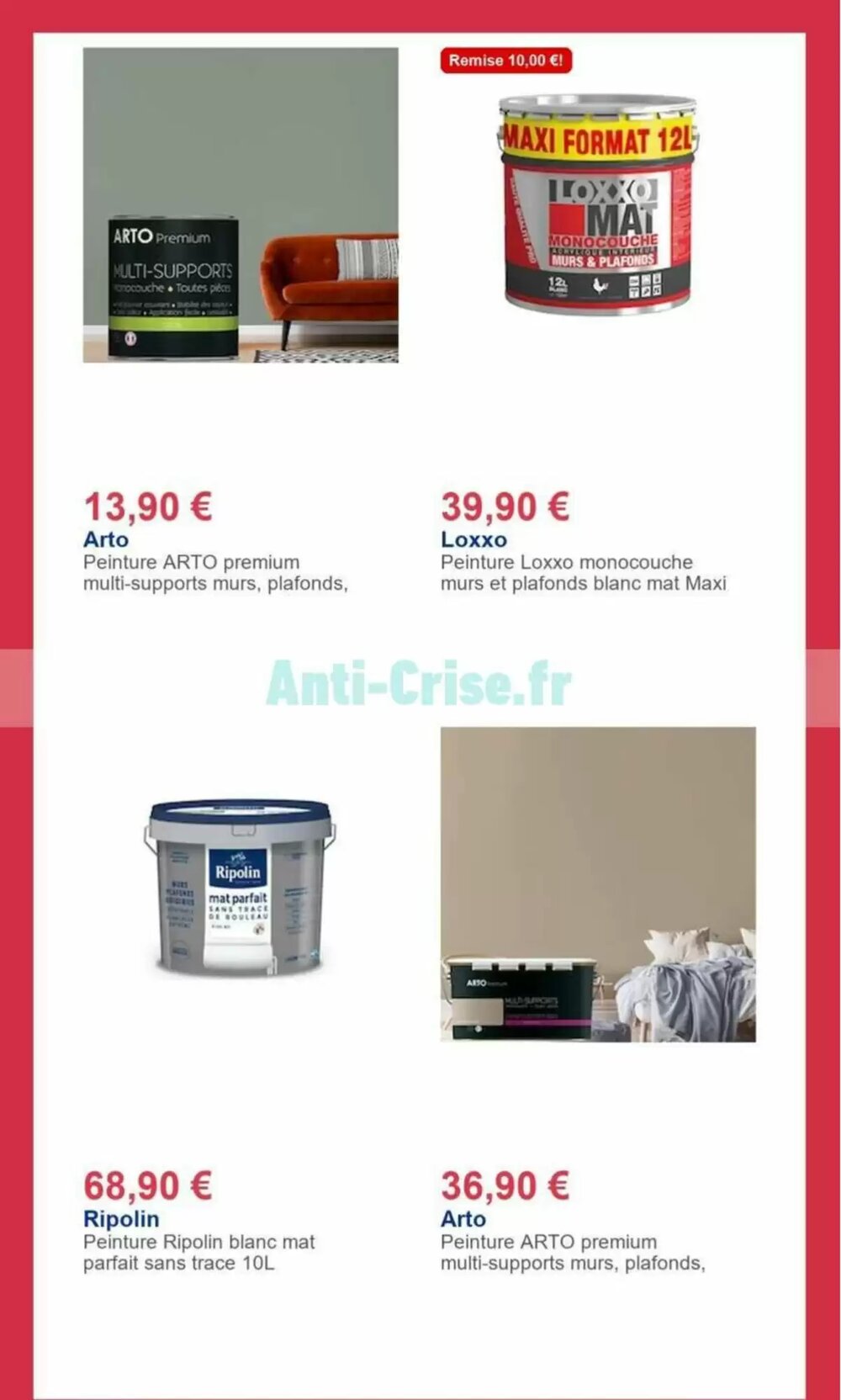 Prospectus promotionnel Décor Discount valable à partir du 04/02/2026 - Page 4.