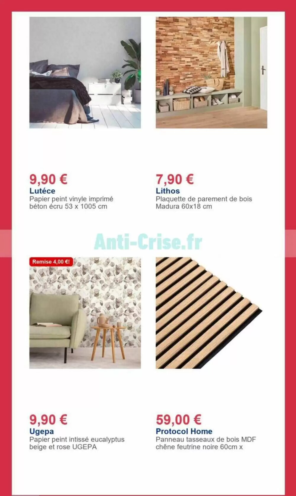 Prospectus promotionnel Décor Discount valable à partir du 04/02/2026 - Page 17.