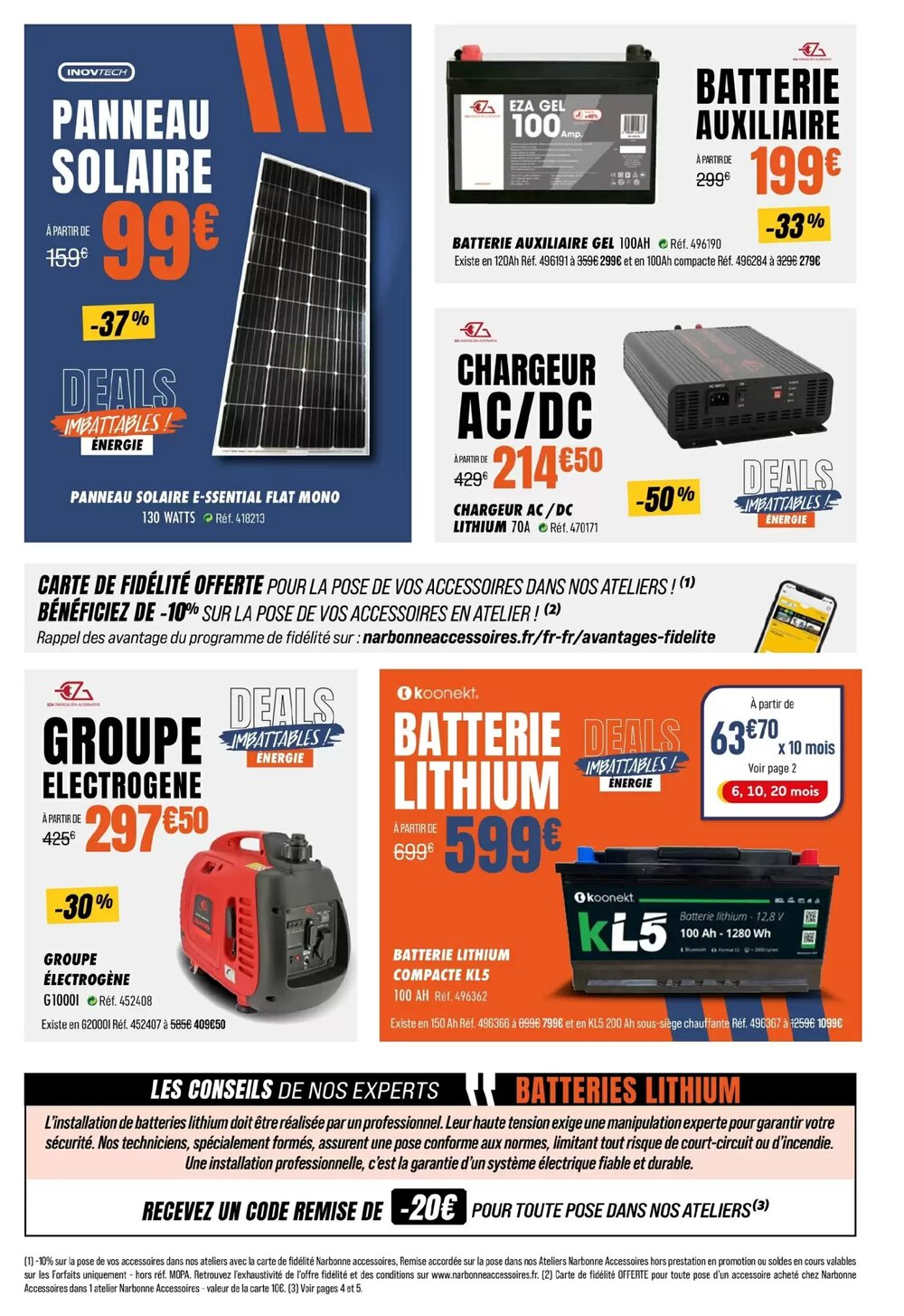 Prospectus promotionnel Narbonne accessoires valable à partir du 04/02/2026 - Page 8.