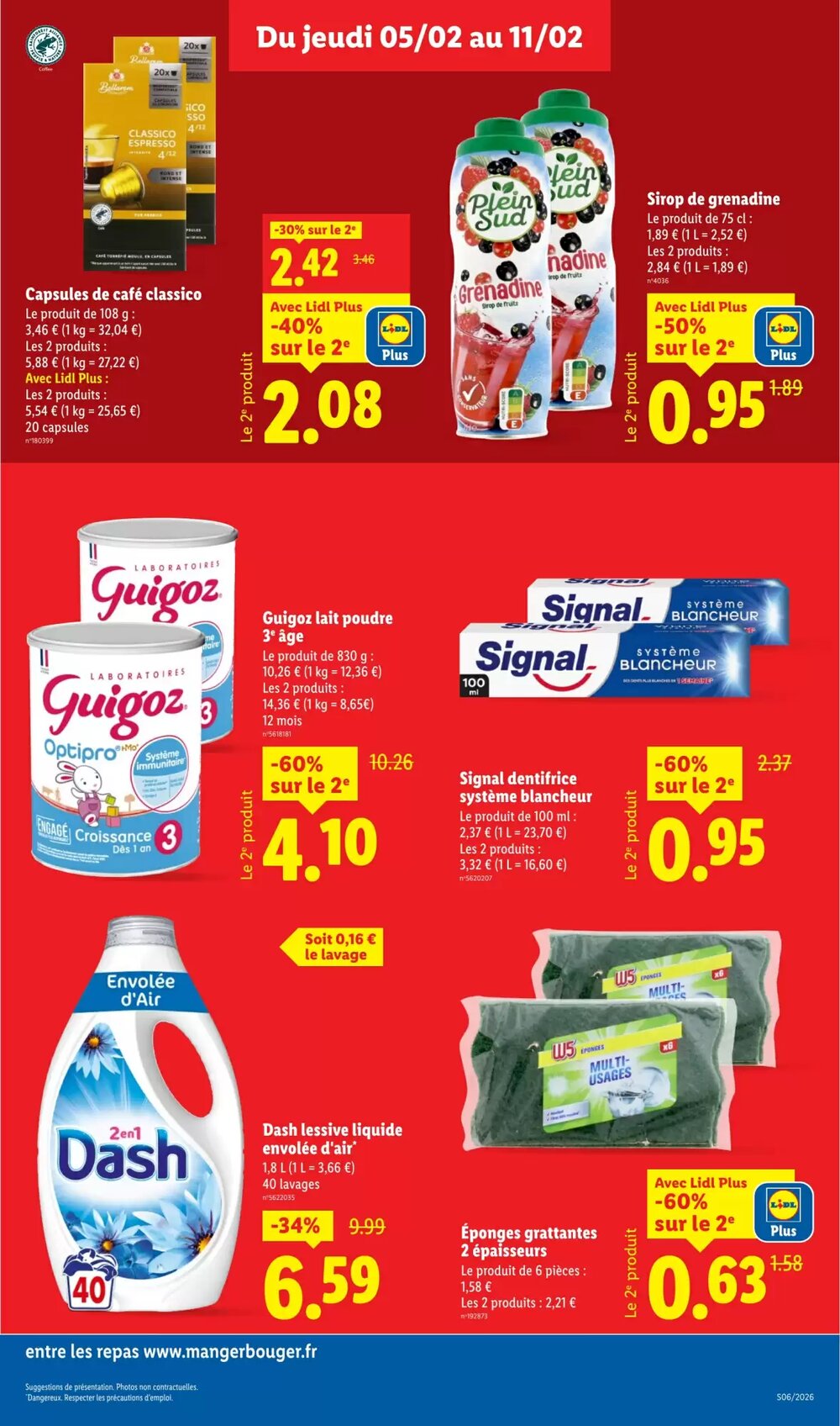 Prospectus promotionnel Lidl valable à partir du 05/02/2026 - Page 13.