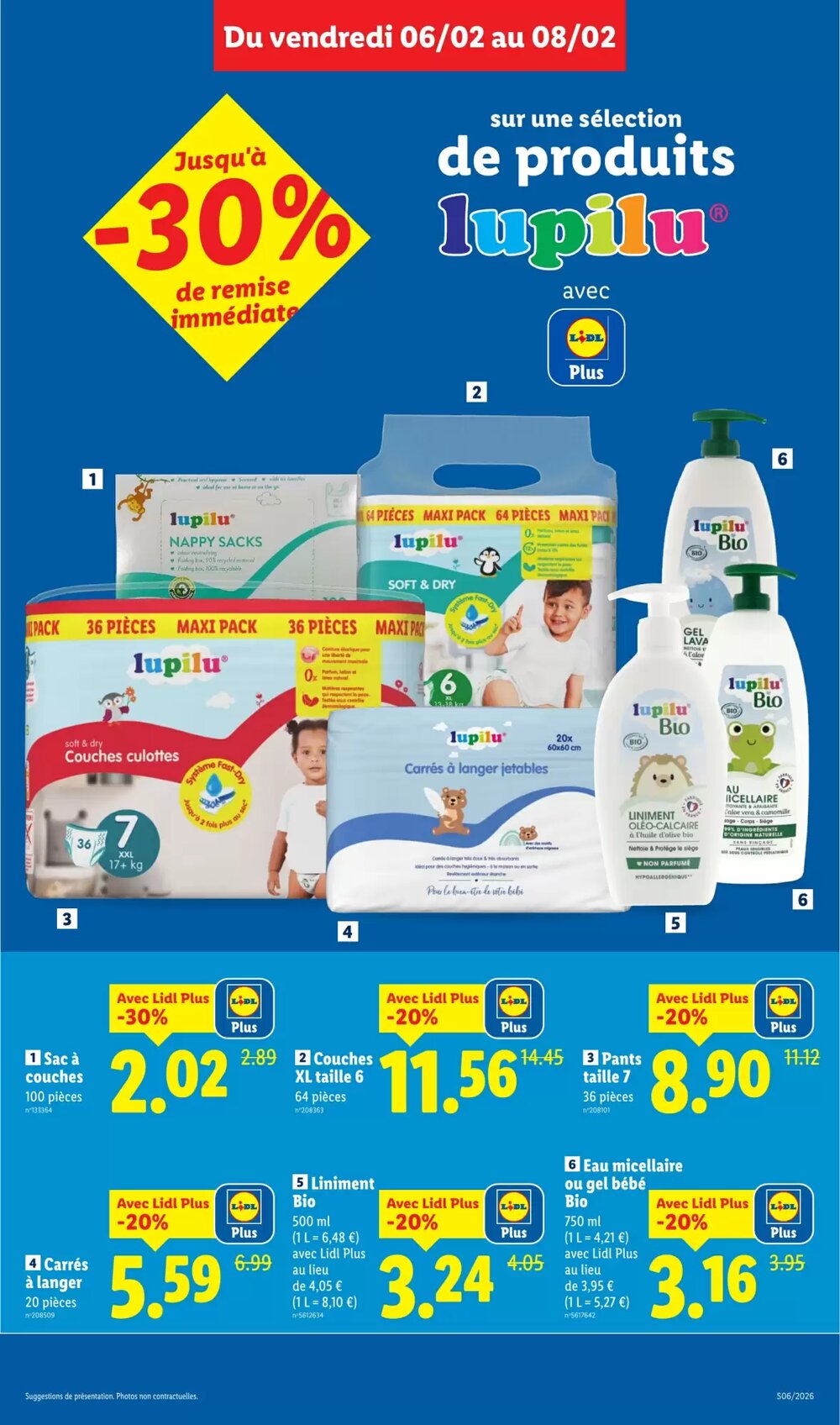 Prospectus promotionnel Lidl valable à partir du 05/02/2026 - Page 15.