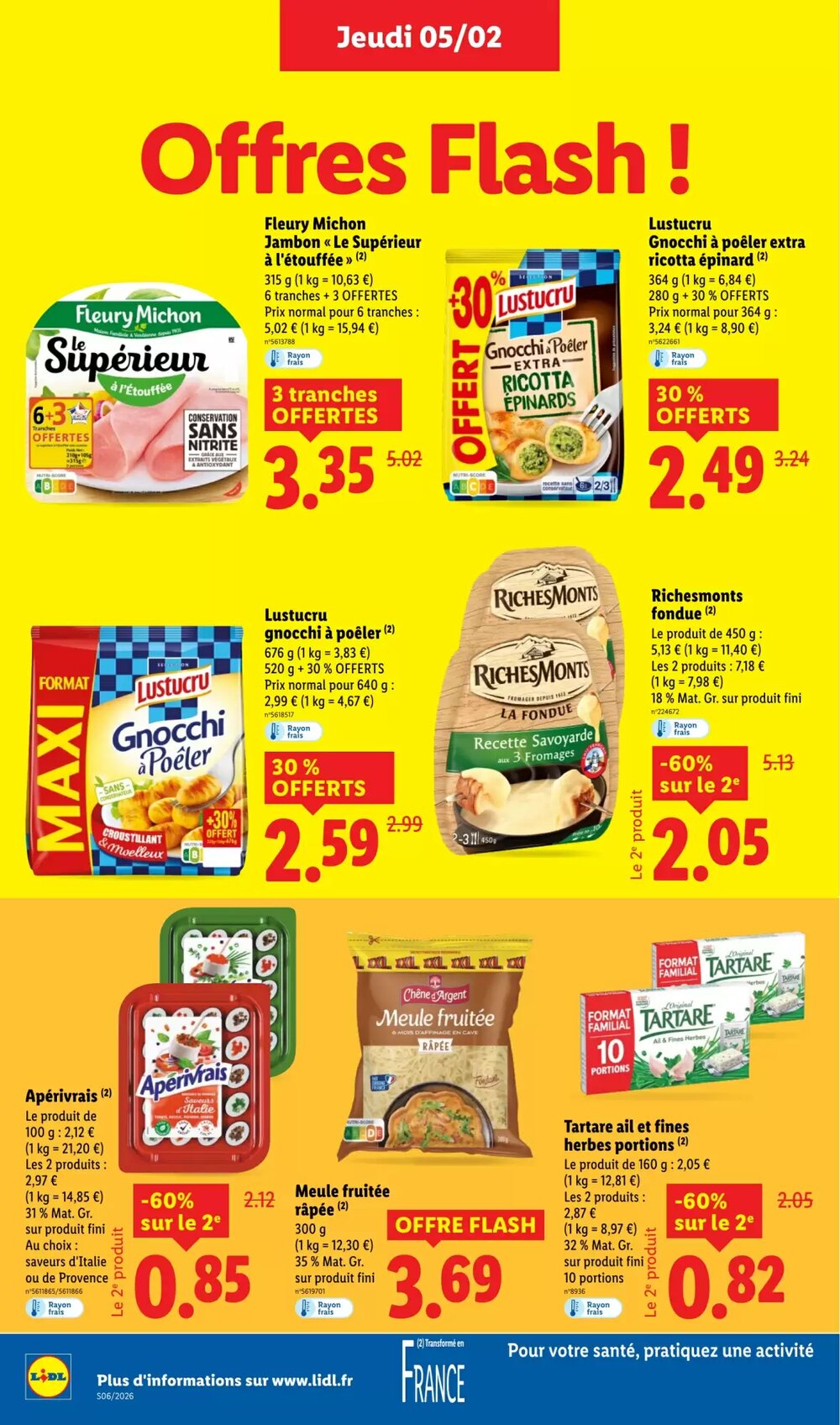 Prospectus promotionnel Lidl valable à partir du 05/02/2026 - Page 16.