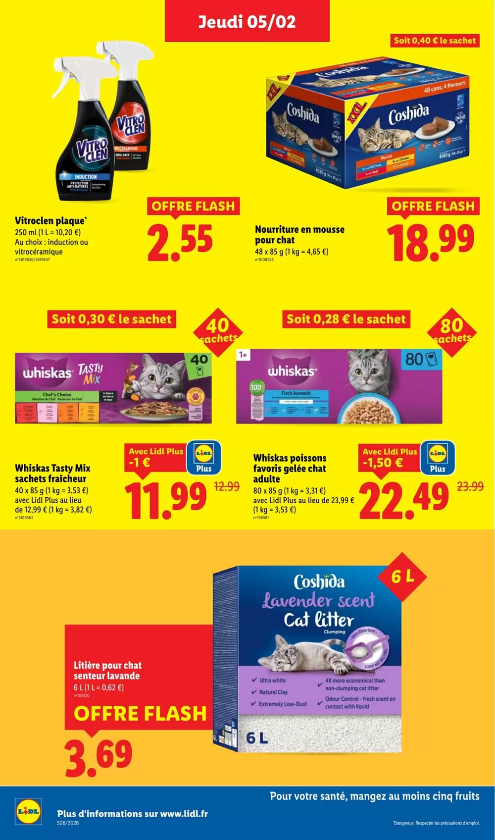 Prospectus promotionnel Lidl valable à partir du 05/02/2026 - Page 20.