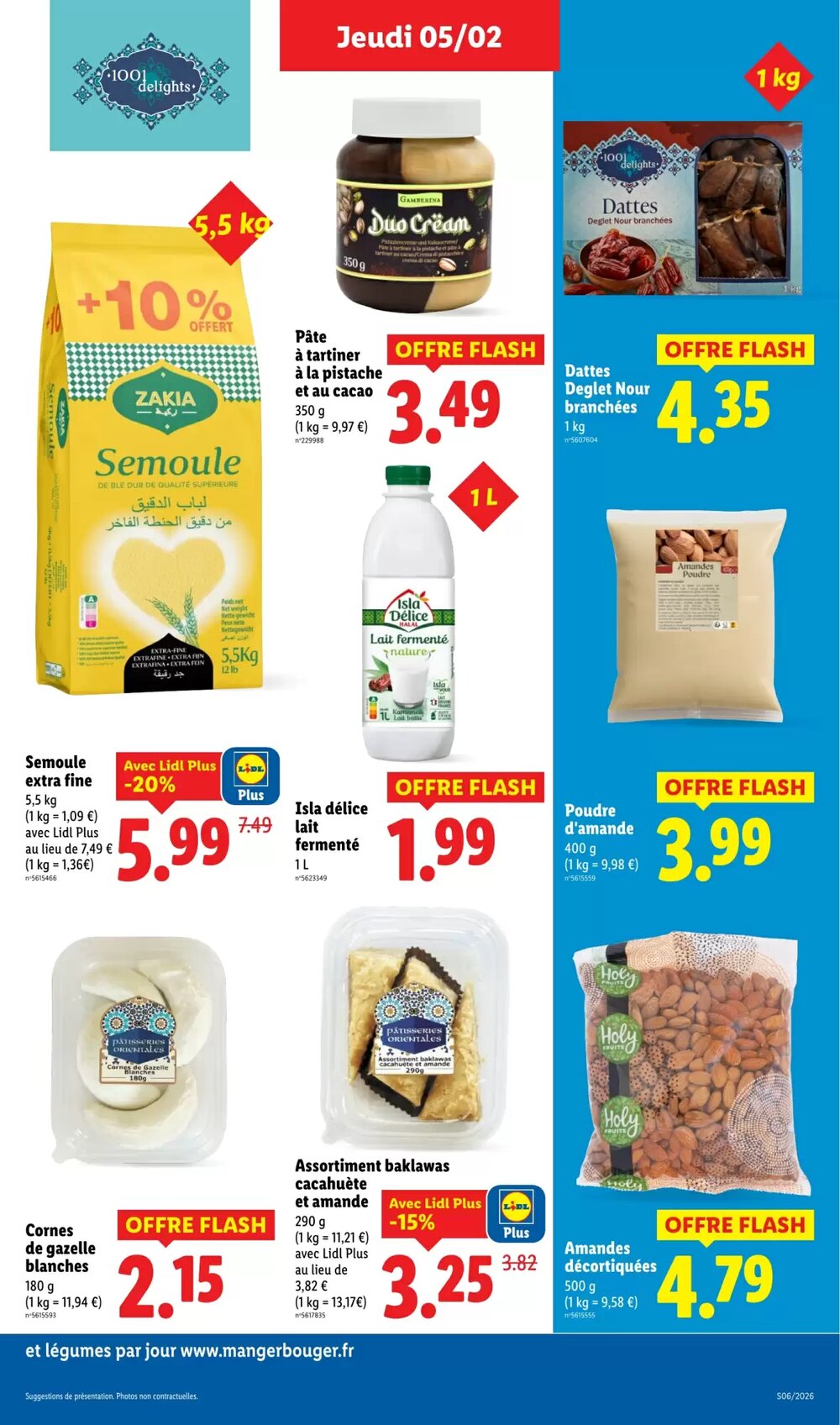 Prospectus promotionnel Lidl valable à partir du 05/02/2026 - Page 21.