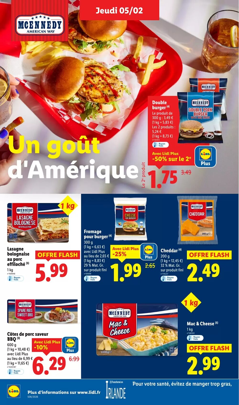 Prospectus promotionnel Lidl valable à partir du 05/02/2026 - Page 22.