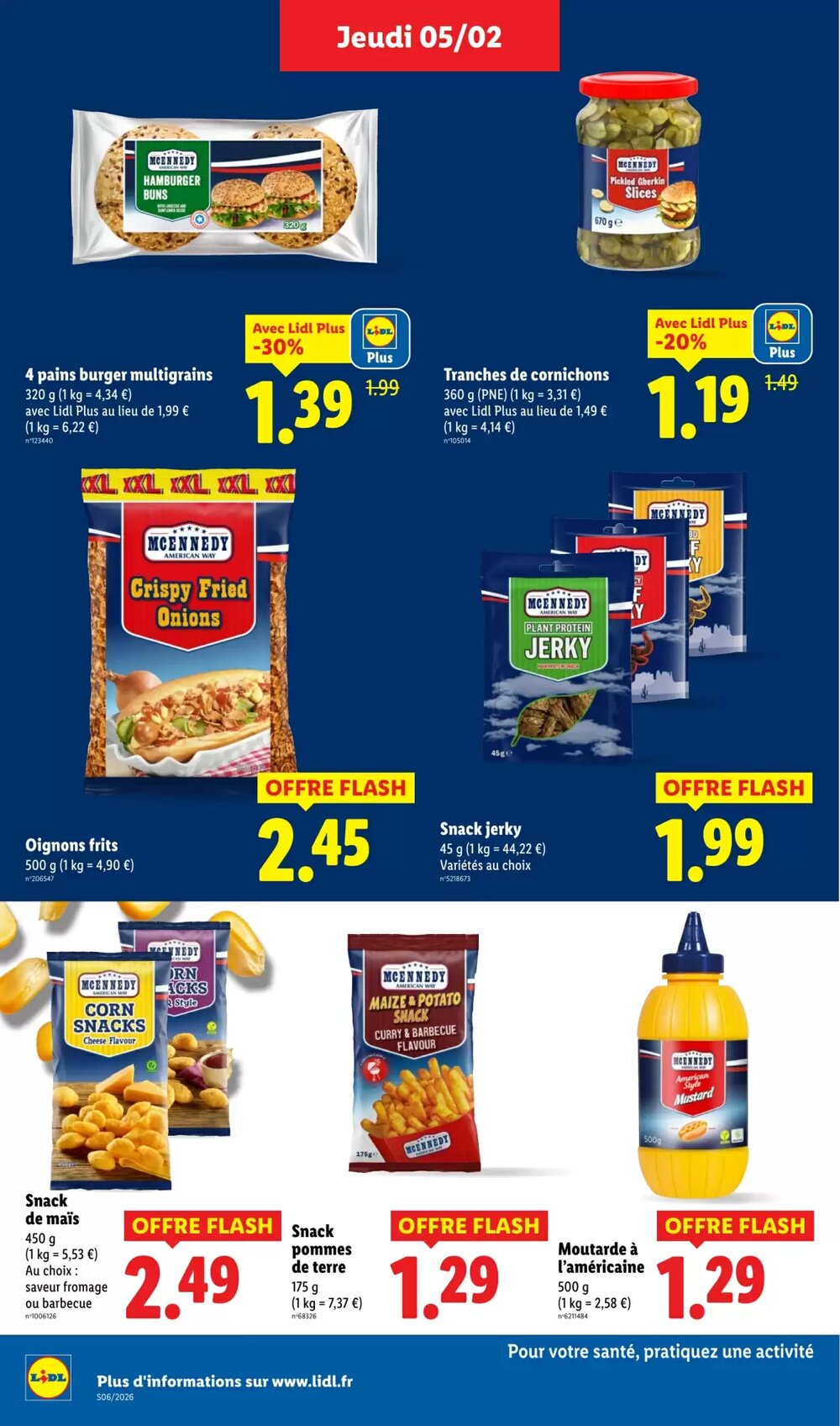 Prospectus promotionnel Lidl valable à partir du 05/02/2026 - Page 24.
