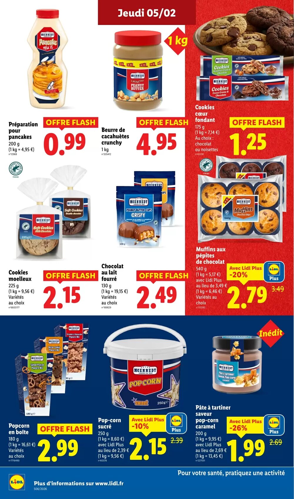 Prospectus promotionnel Lidl valable à partir du 05/02/2026 - Page 26.