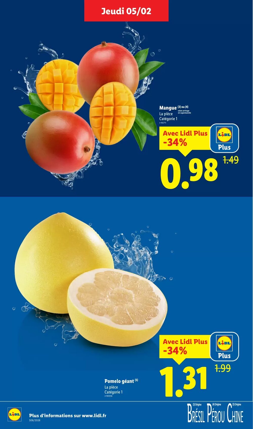 Prospectus promotionnel Lidl valable à partir du 05/02/2026 - Page 4.