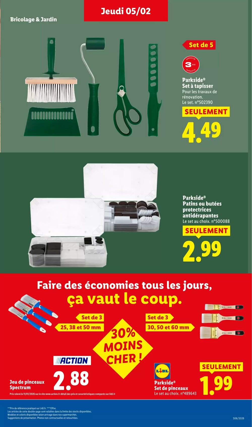 Prospectus promotionnel Lidl valable à partir du 05/02/2026 - Page 48.