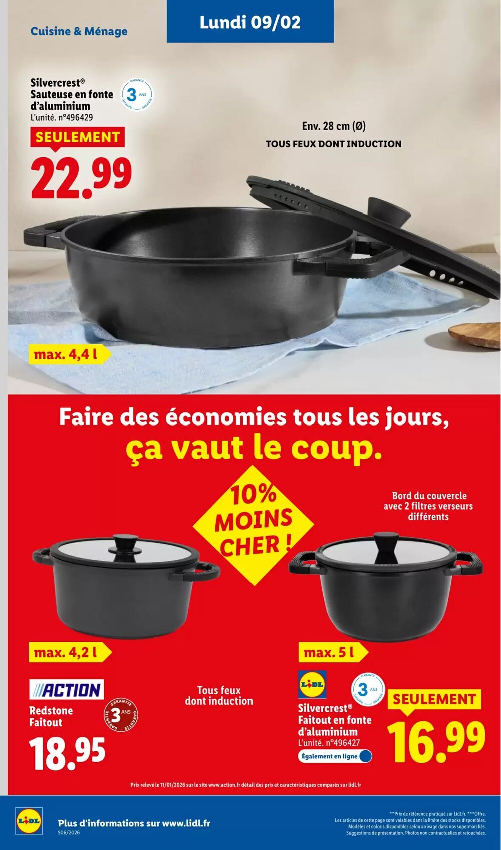Prospectus promotionnel Lidl valable à partir du 05/02/2026 - Page 59.