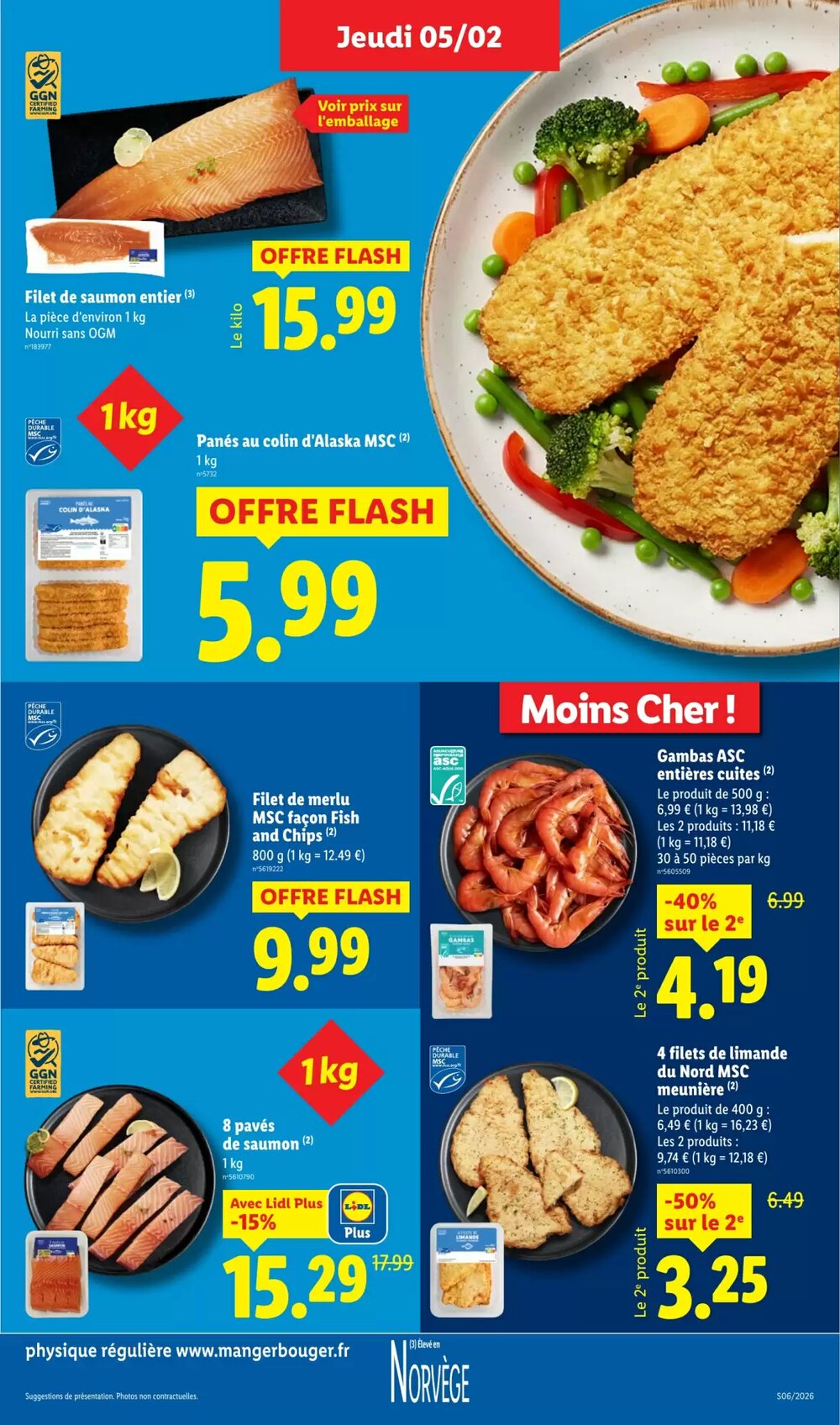 Prospectus promotionnel Lidl valable à partir du 05/02/2026 - Page 7.