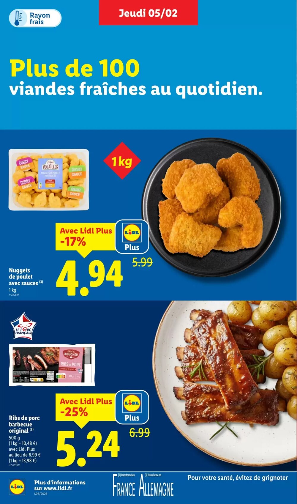 Prospectus promotionnel Lidl valable à partir du 05/02/2026 - Page 8.