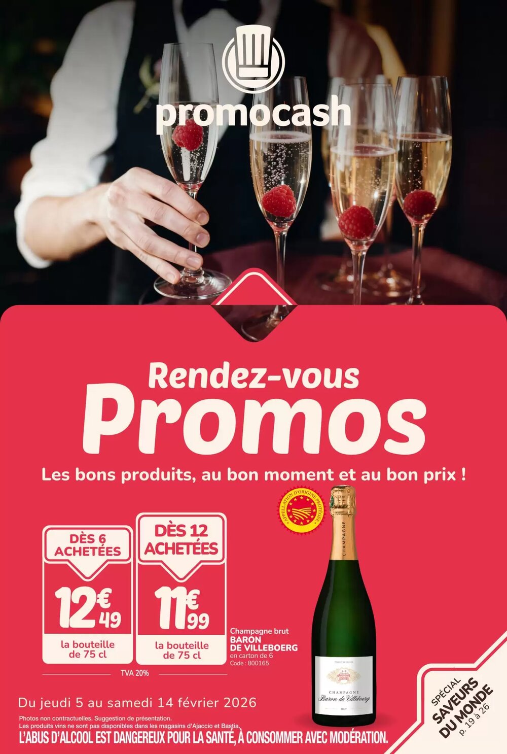 Prospectus promotionnel Promocash valable à partir du 05/02/2026 - Page 1.