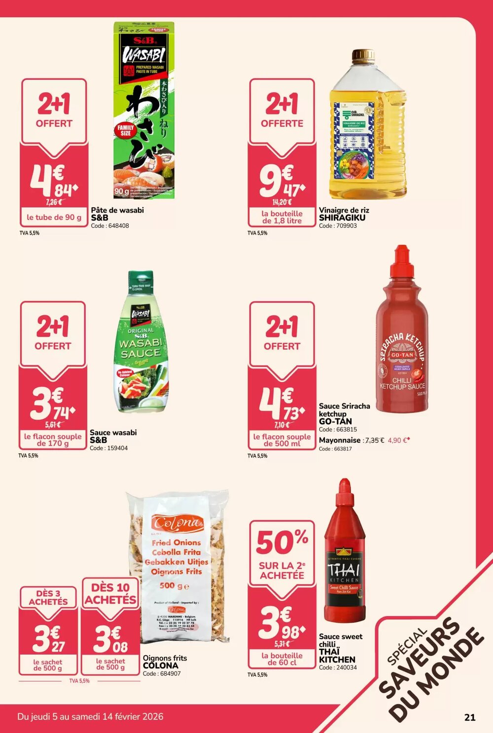 Prospectus promotionnel Promocash valable à partir du 05/02/2026 - Page 21.