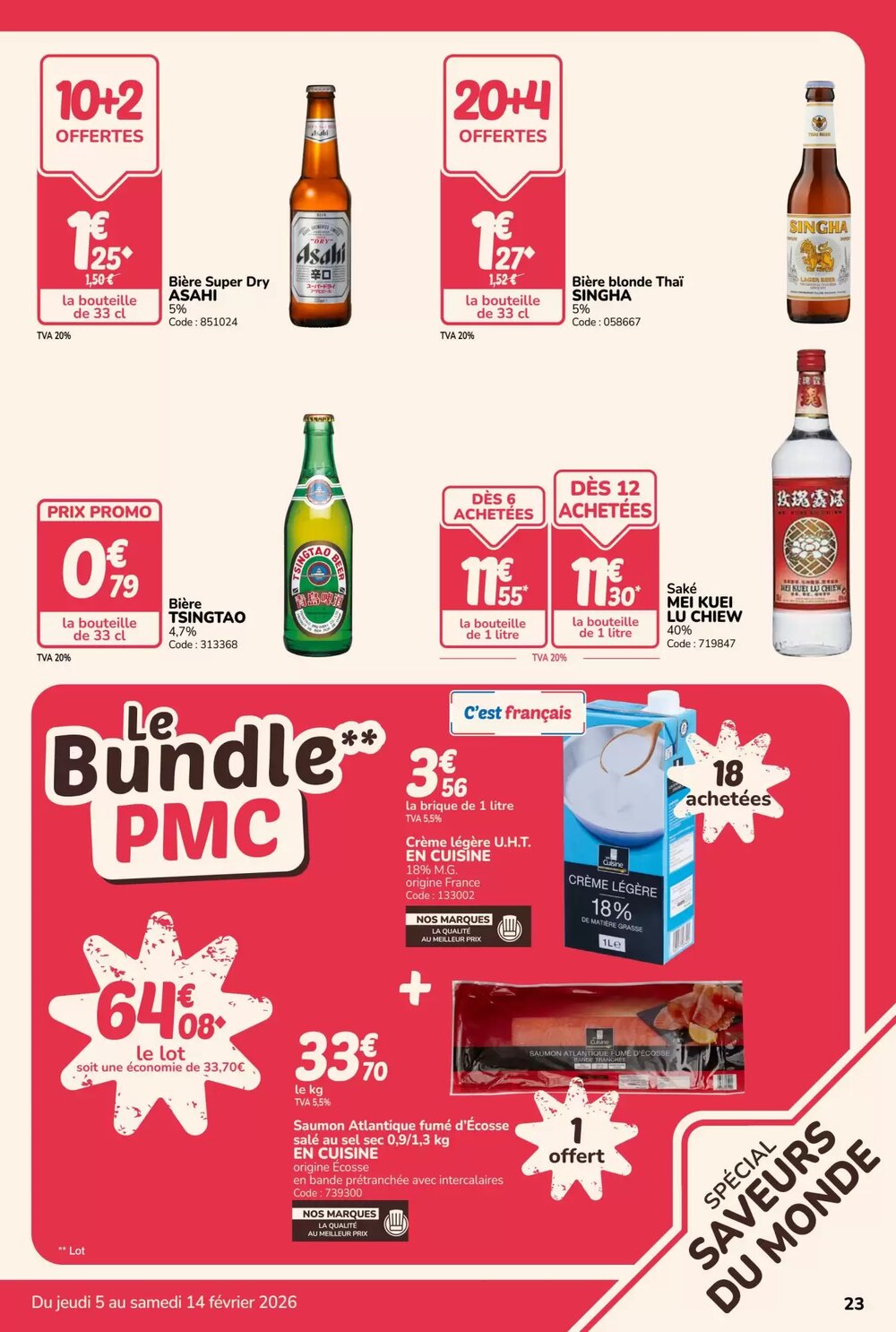 Prospectus promotionnel Promocash valable à partir du 05/02/2026 - Page 23.