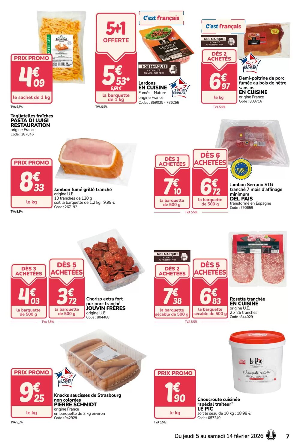 Prospectus promotionnel Promocash valable à partir du 05/02/2026 - Page 7.