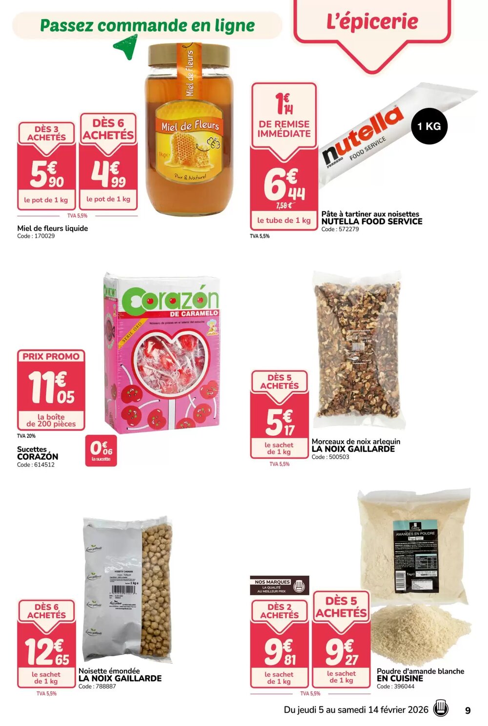 Prospectus promotionnel Promocash valable à partir du 05/02/2026 - Page 9.