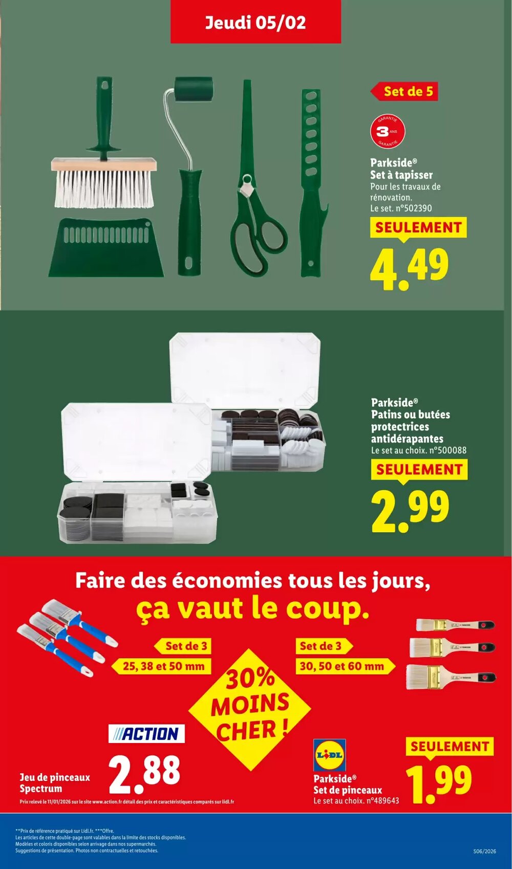 Prospectus promotionnel Lidl valable à partir du 05/02/2026 - Page 17.