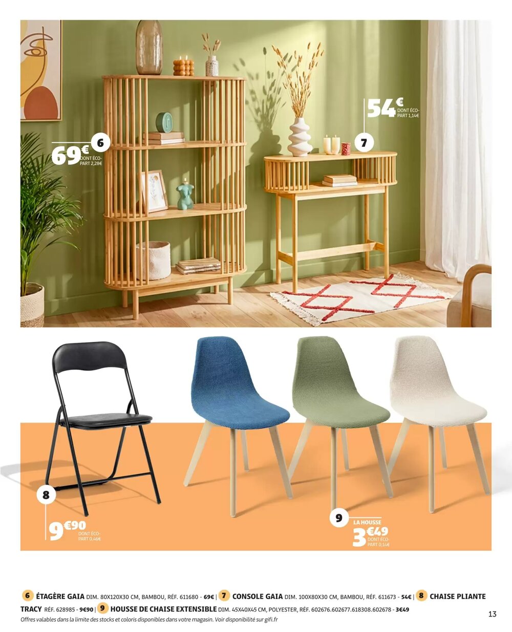 Prospectus promotionnel Gifi valable à partir du 05/02/2026 - Page 13.