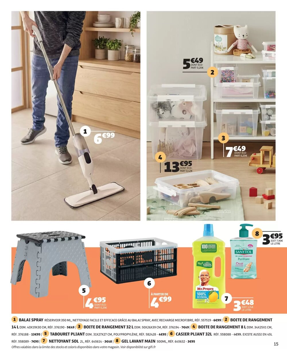 Prospectus promotionnel Gifi valable à partir du 05/02/2026 - Page 15.