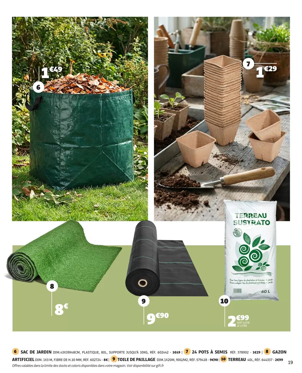 Prospectus promotionnel Gifi valable à partir du 05/02/2026 - Page 19.