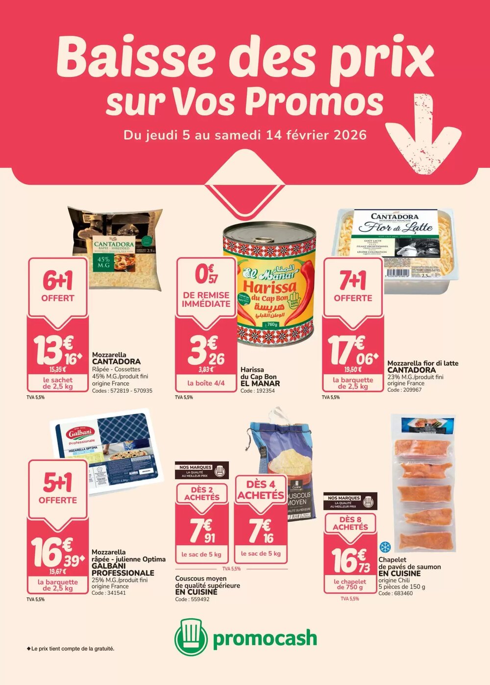 Prospectus promotionnel Promocash valable à partir du 05/02/2026 - Page 2.