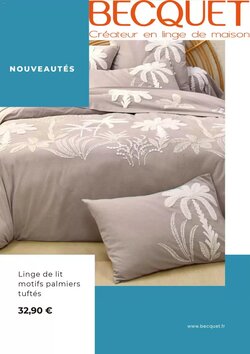 Prospectus promotionnel Becquet valable à partir du 06/02/2026