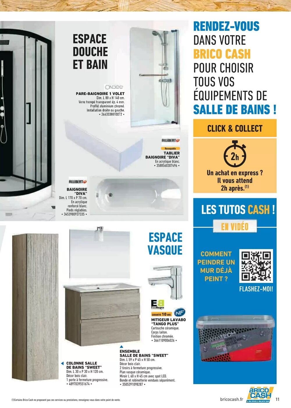 Prospectus promotionnel Brico Cash valable à partir du 06/02/2026 - Page 11.