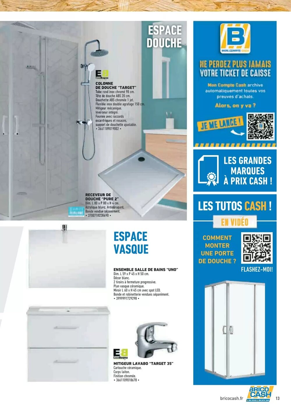Prospectus promotionnel Brico Cash valable à partir du 06/02/2026 - Page 13.