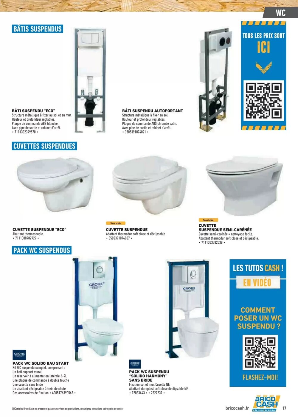 Prospectus promotionnel Brico Cash valable à partir du 06/02/2026 - Page 17.