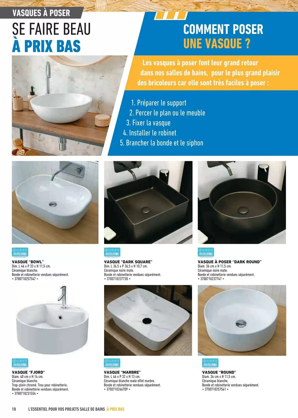 Prospectus promotionnel Brico Cash valable à partir du 06/02/2026 - Page 18.