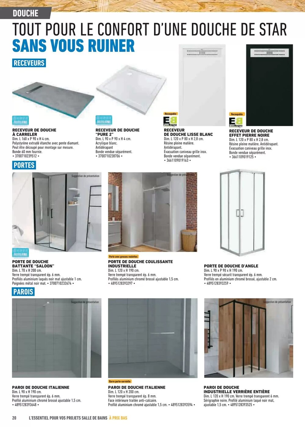 Prospectus promotionnel Brico Cash valable à partir du 06/02/2026 - Page 20.