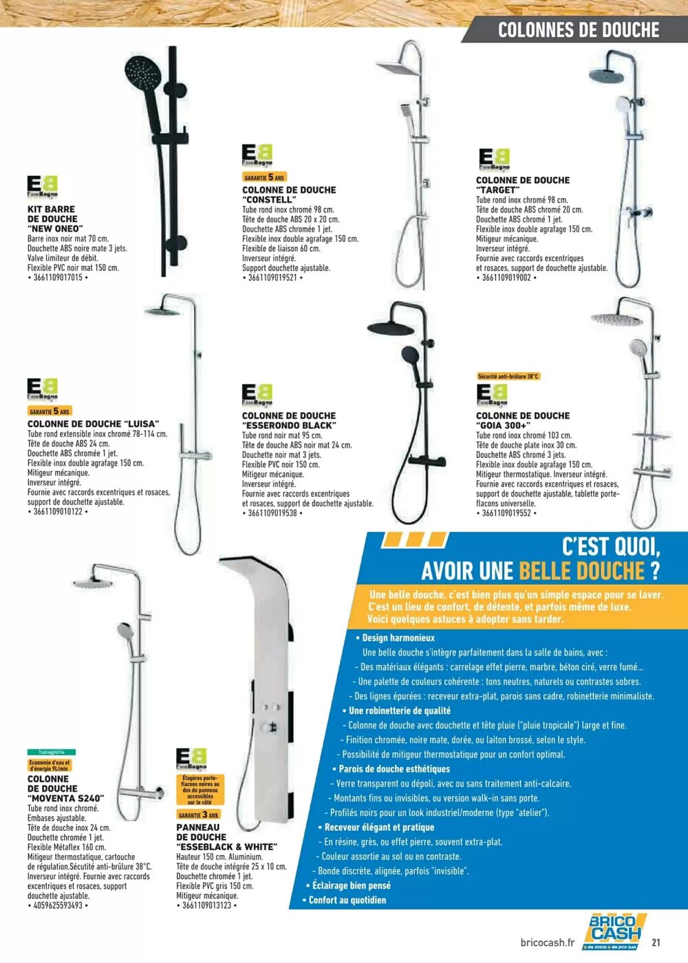 Prospectus promotionnel Brico Cash valable à partir du 06/02/2026 - Page 21.