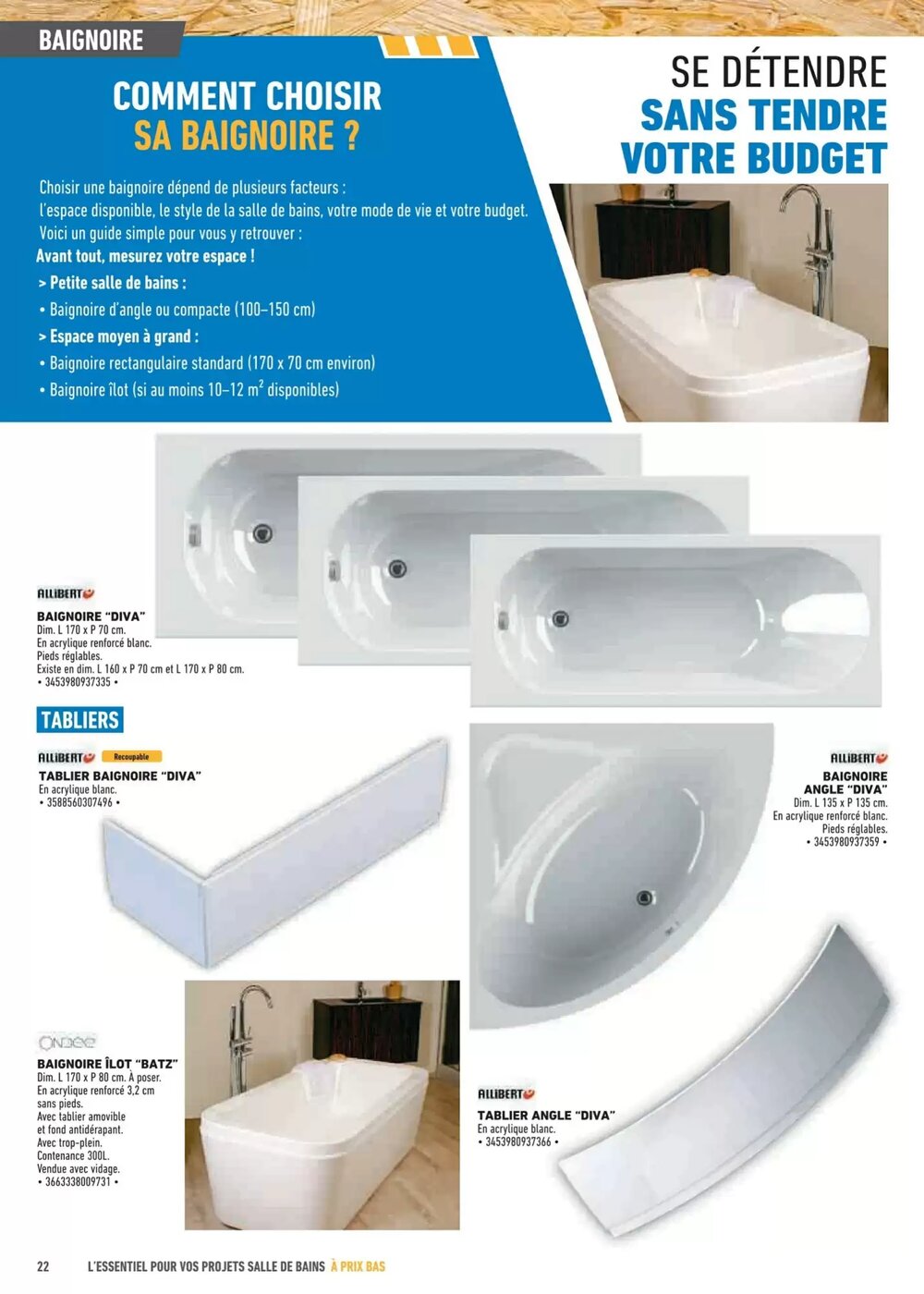 Prospectus promotionnel Brico Cash valable à partir du 06/02/2026 - Page 22.