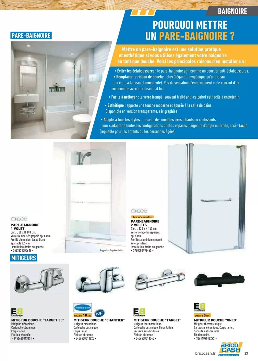 Prospectus promotionnel Brico Cash valable à partir du 06/02/2026 - Page 23.