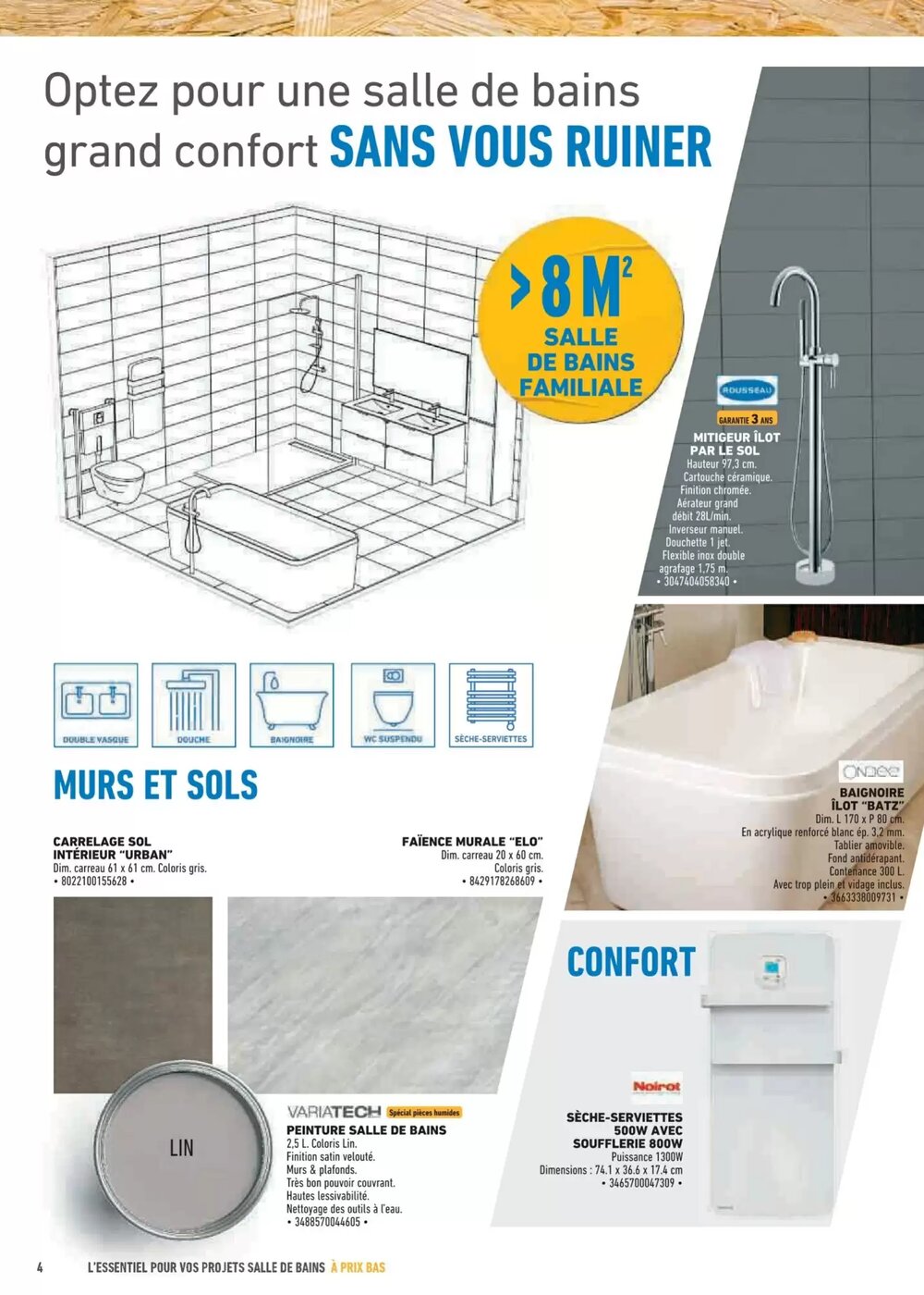 Prospectus promotionnel Brico Cash valable à partir du 06/02/2026 - Page 4.