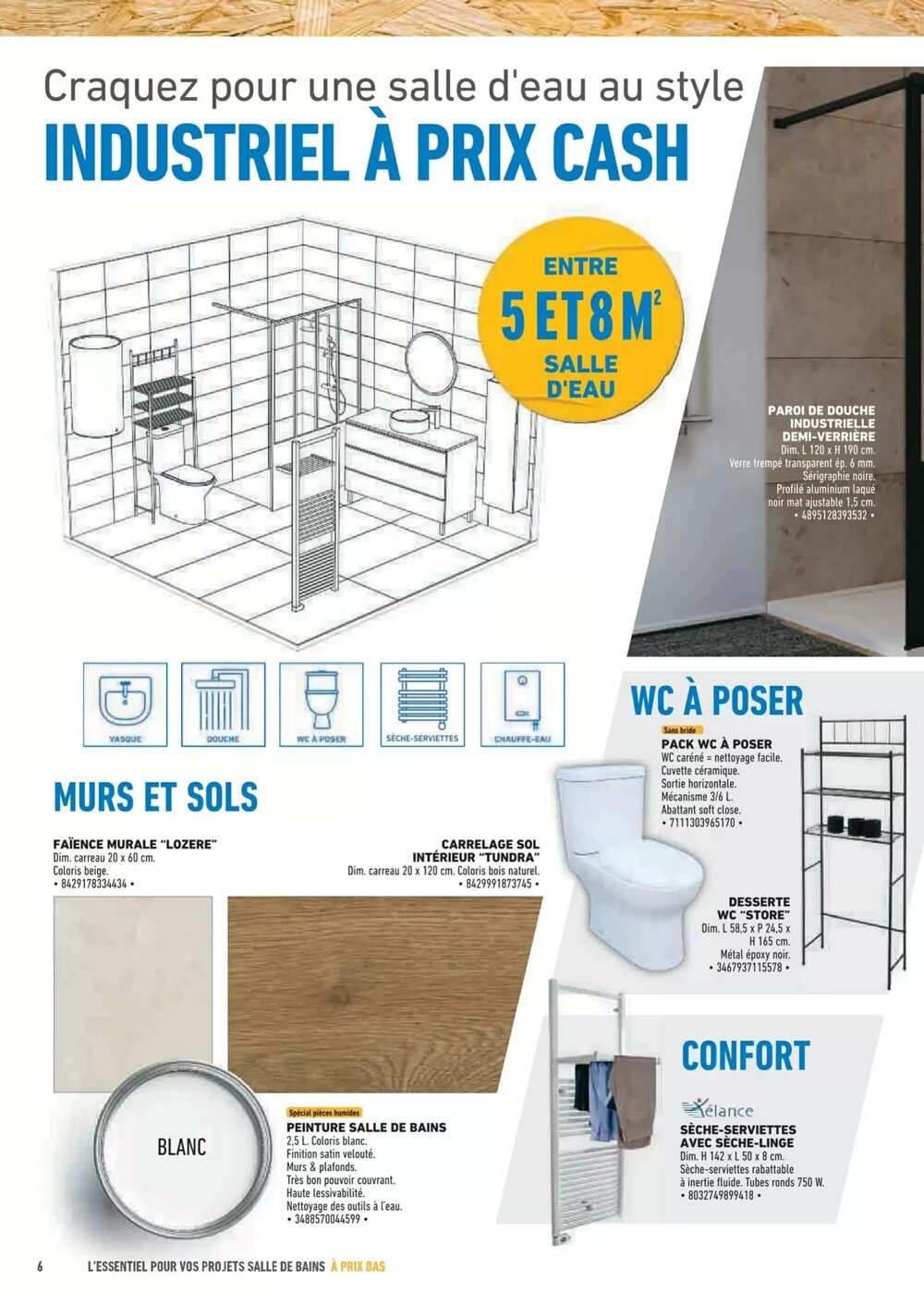 Prospectus promotionnel Brico Cash valable à partir du 06/02/2026 - Page 6.