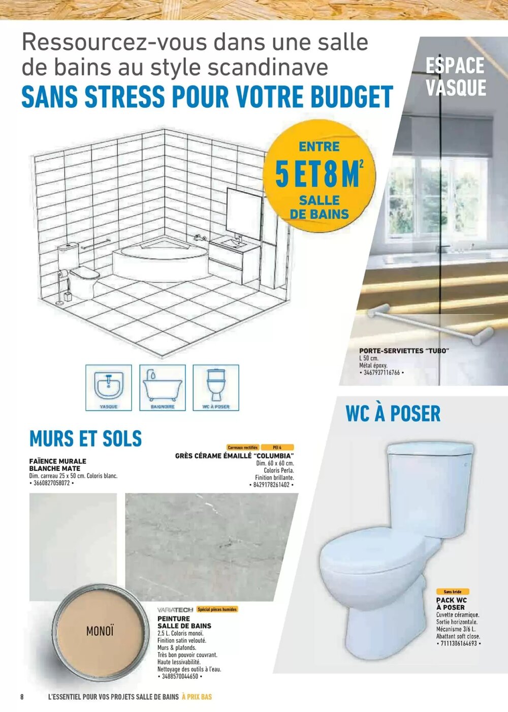 Prospectus promotionnel Brico Cash valable à partir du 06/02/2026 - Page 8.