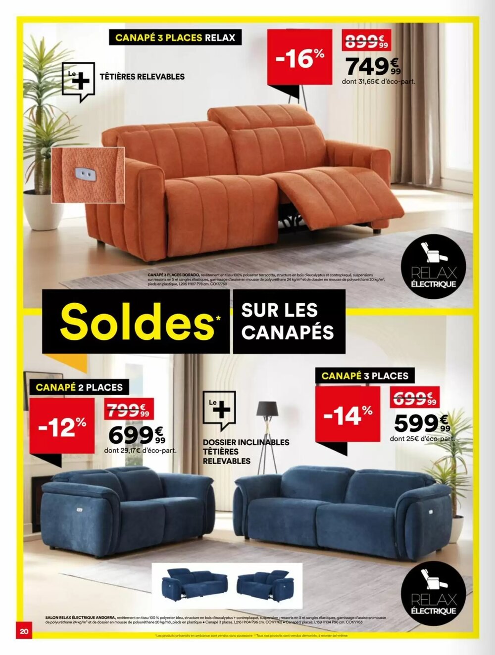 Prospectus promotionnel BUT valable à partir du 07/02/2026 - Page 20.