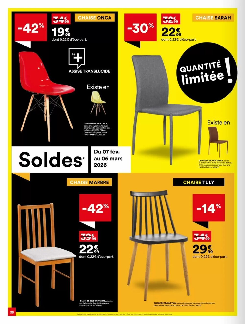 Prospectus promotionnel BUT valable à partir du 07/02/2026 - Page 28.