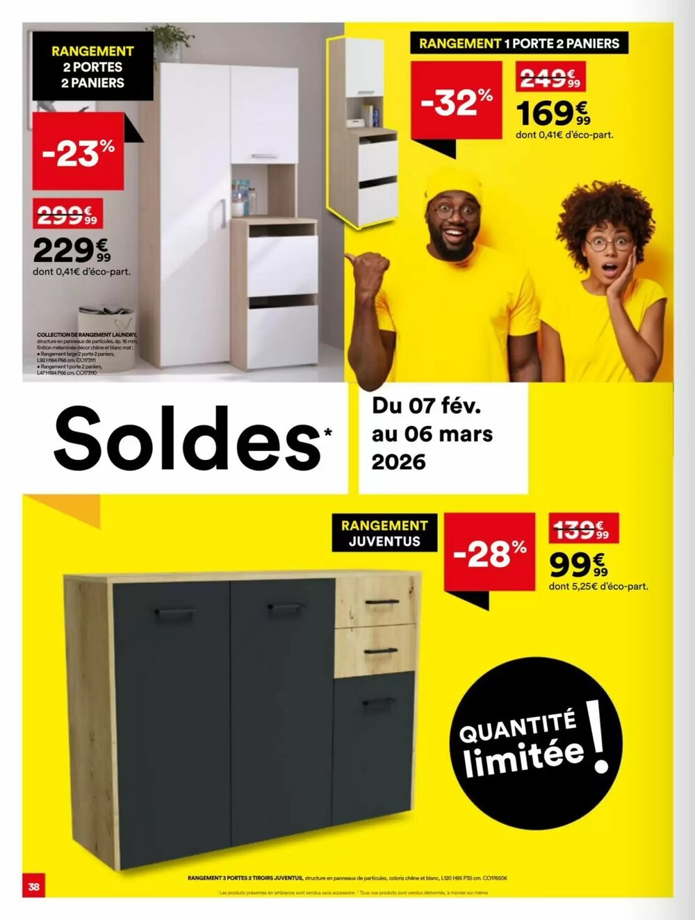 Prospectus promotionnel BUT valable à partir du 07/02/2026 - Page 38.