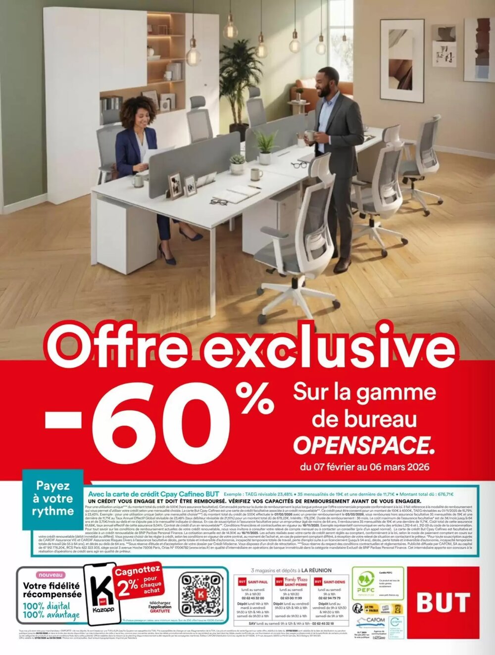 Prospectus promotionnel BUT valable à partir du 07/02/2026 - Page 44.